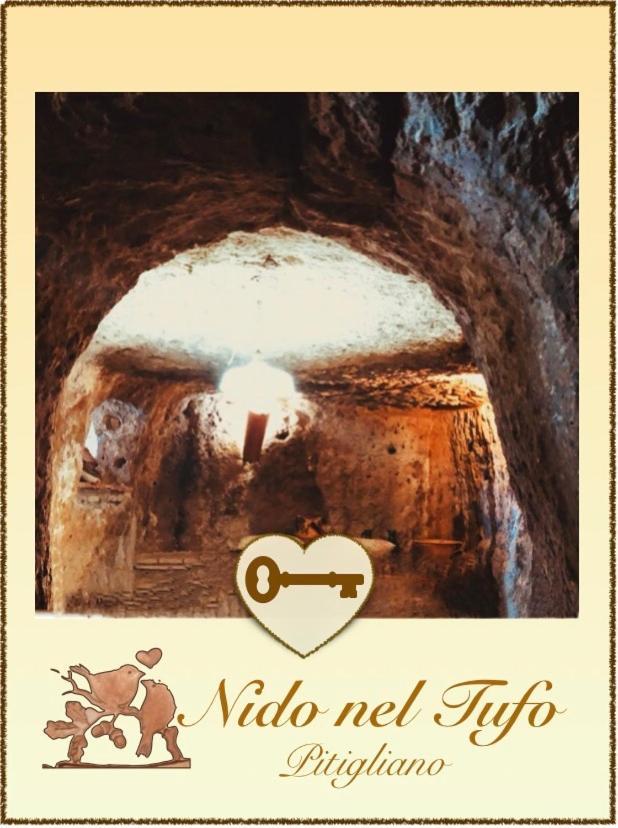 Ferienwohnung Nido Nel Tufo Pitigliano Exterior foto
